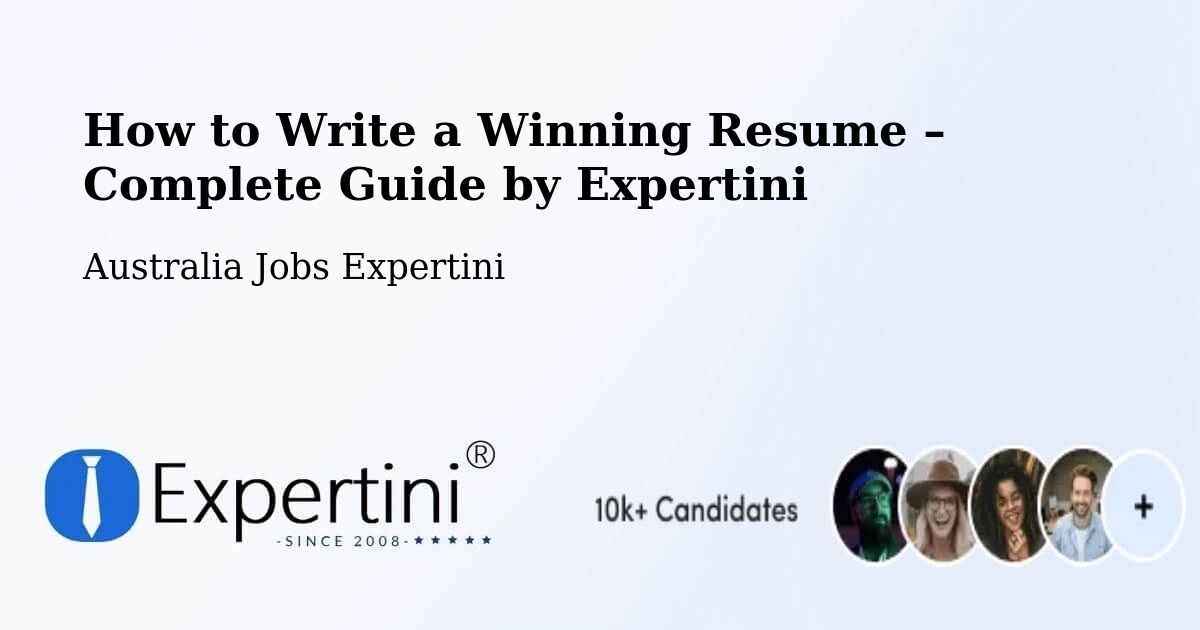 Resume Writing Guide for Job Seekers – Eaglehawk - Eaglehawk, Australia Jobs Expertini